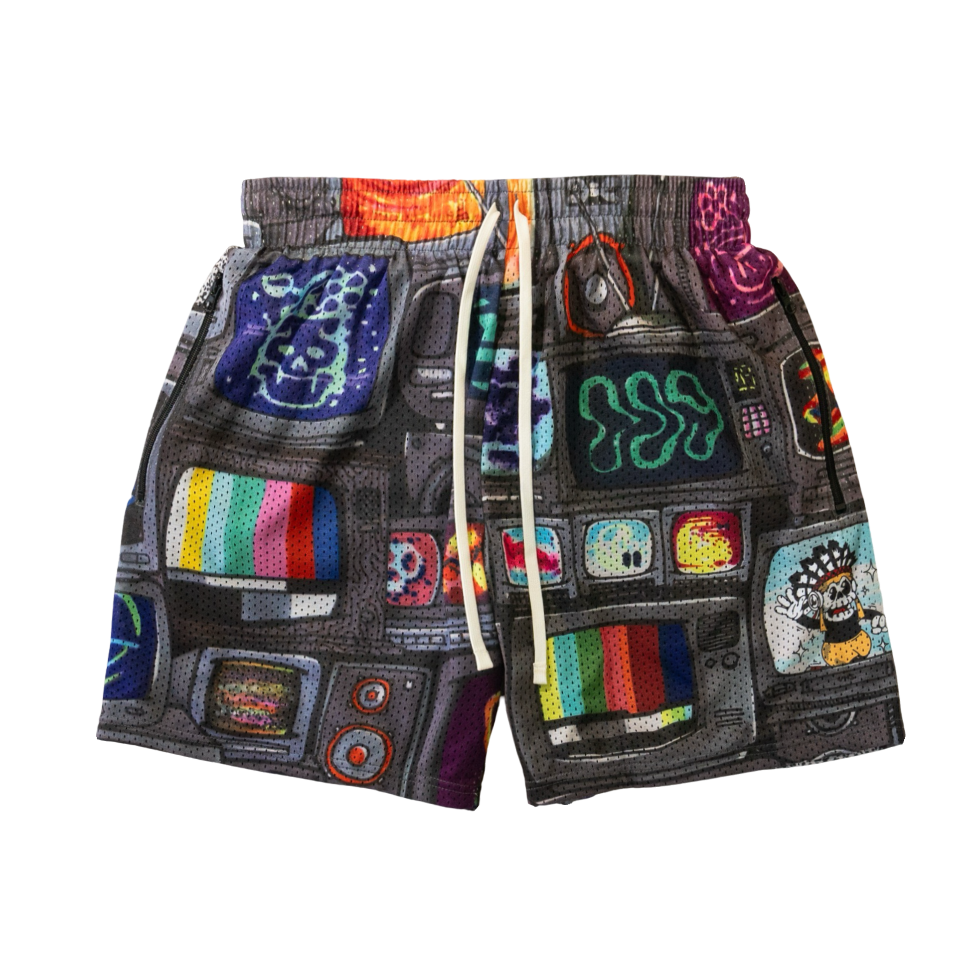 TV WALL SHORT - BERKVISUAL X SAVS COLLAB